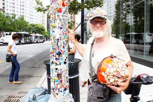 Mosaic Man portrait 