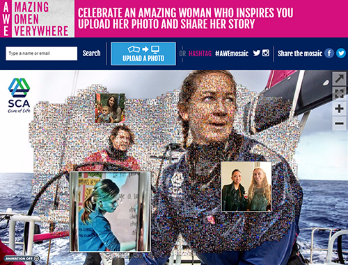 Amazing Women Everywhere Online Photo Mosaic