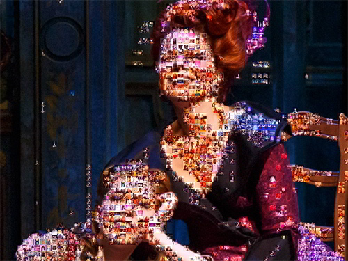 The Cinderella Fan Mosaic