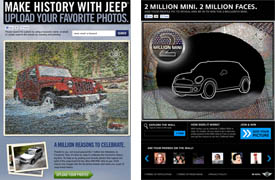 Jeep and Mini photo mosaic